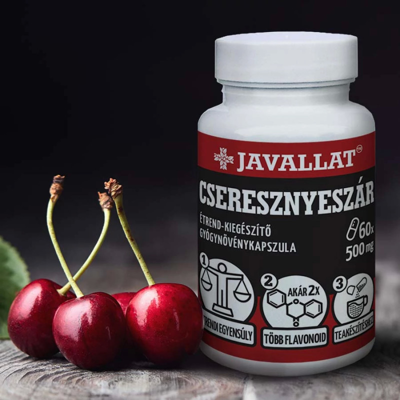 Javallat Cseresznyeszár Kapszula (60 db)