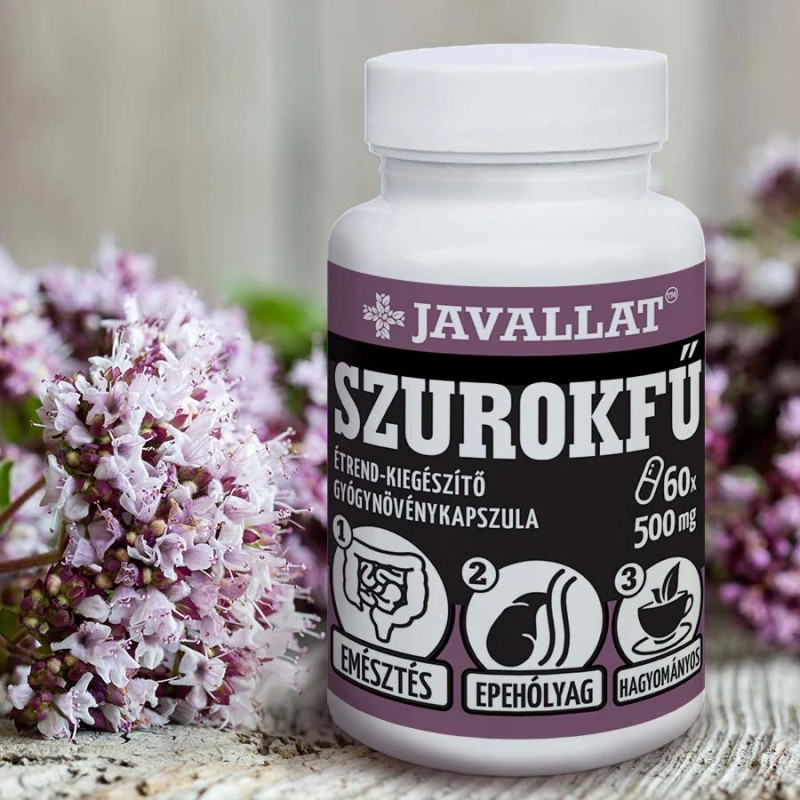 Javallat Capsule cu Oregano (Turiță Mare/Șovârf) (60 buc)