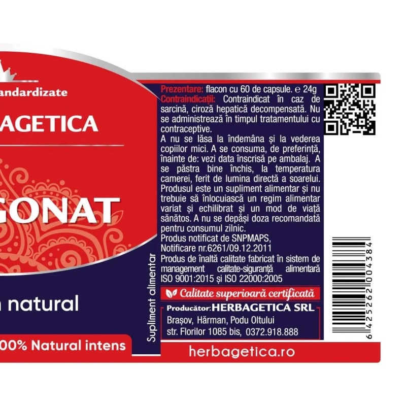 Herbagetica Alergonat 60 kapszula