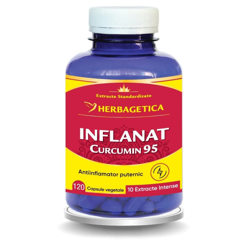 Herbagetica Inflanat Curcumin95 120 capsule