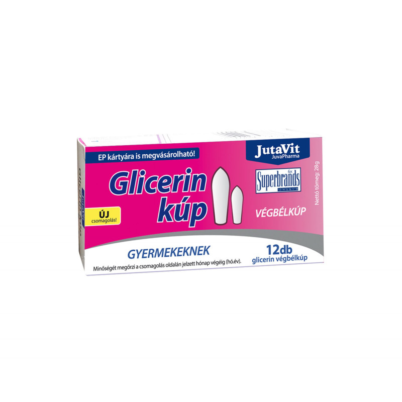 JUTAVIT SUPOZITOARE CU GLICERINA PTR.COPII 1500MG
