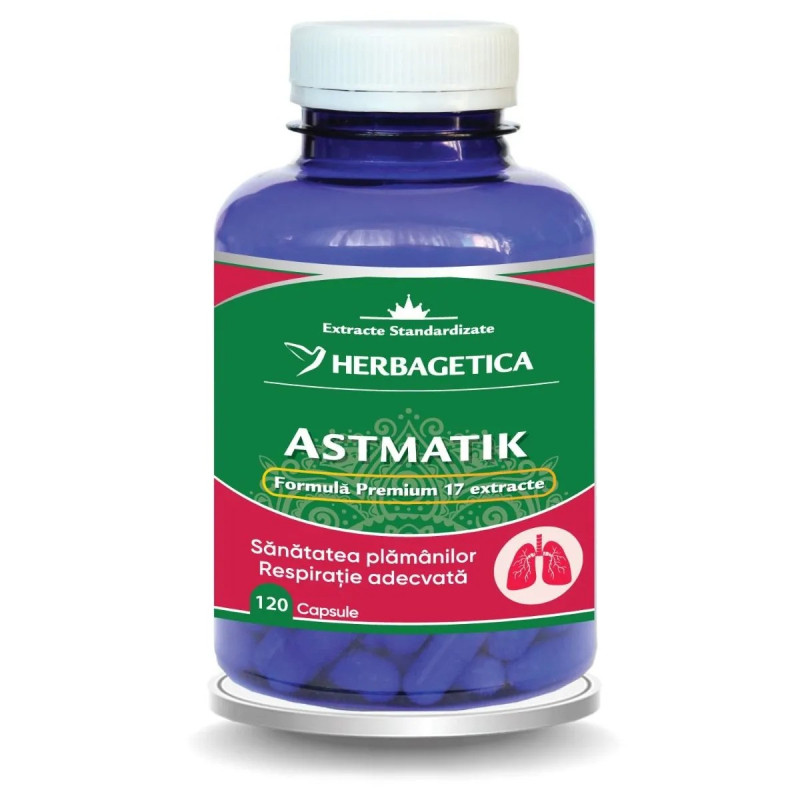 Herbagetica Astmatik – 120 kapszula
