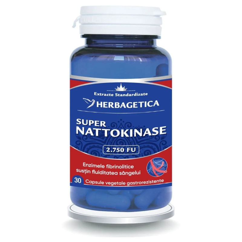 Herbagetica Super Nattokinase 2.750 FU – 60 kapszula