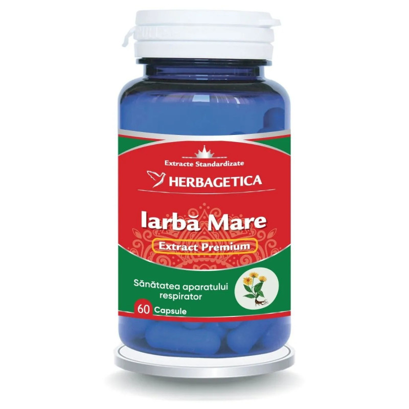 Herbagetica Iarba Mare, 60 capsule