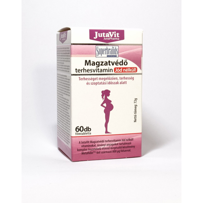 JUTAVIT VITAMINE PRENATALE PTR.GRAVIDE FARA IOD 60TB