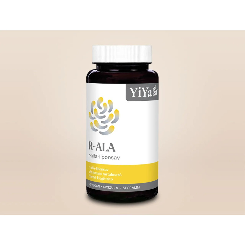 YiYa R-Alfa-Liponsav, 60 kapszula – a sokoldalú sejtvédő antioxidáns