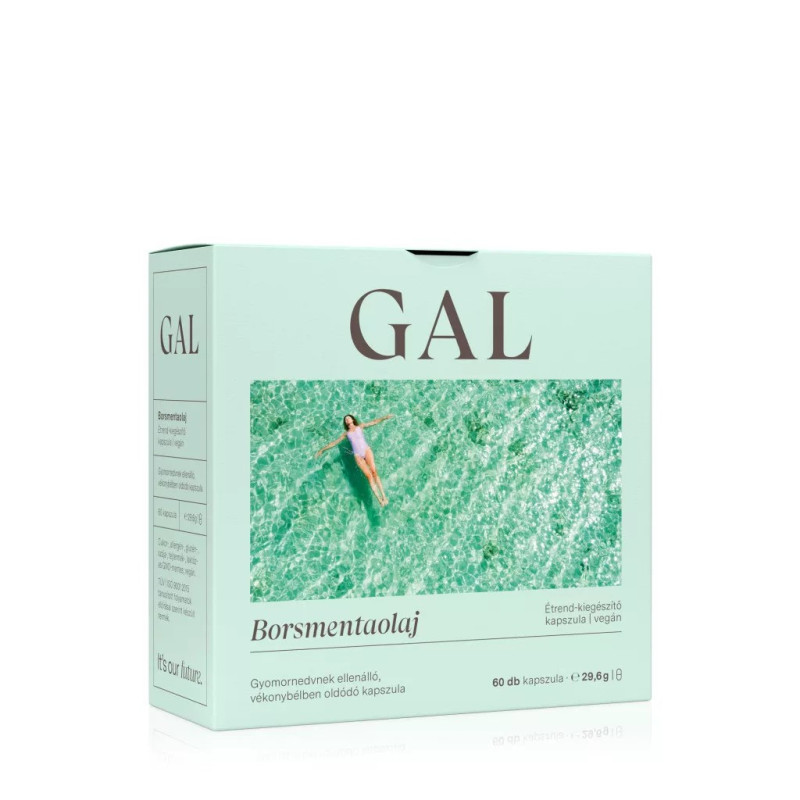 GAL Ulei de mentă piperată 100 mg x 60 de capsule
