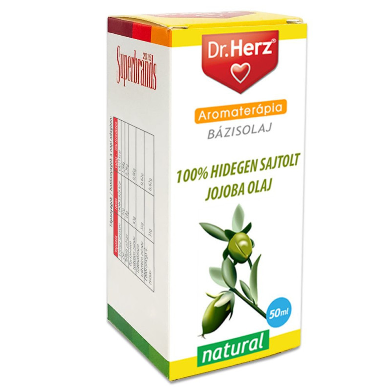 DR Herz Ulei de Jojoba 100% presat la rece 50ML- UZ COSMETIC