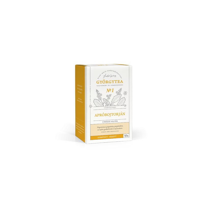 GYÖRGYTEA Nr.01. Apróbojtorján virágos hajtásvég 50g