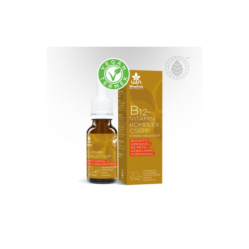 WiseTree Vitamina B12 Complex - picaturi 20 ml