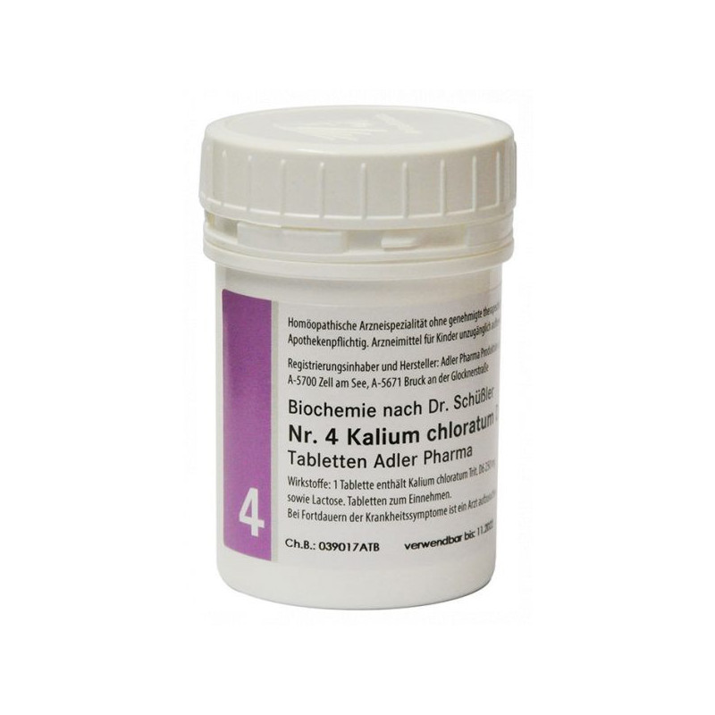 200 CPR. - NR.4 KALIUM CHLORATUM D6
