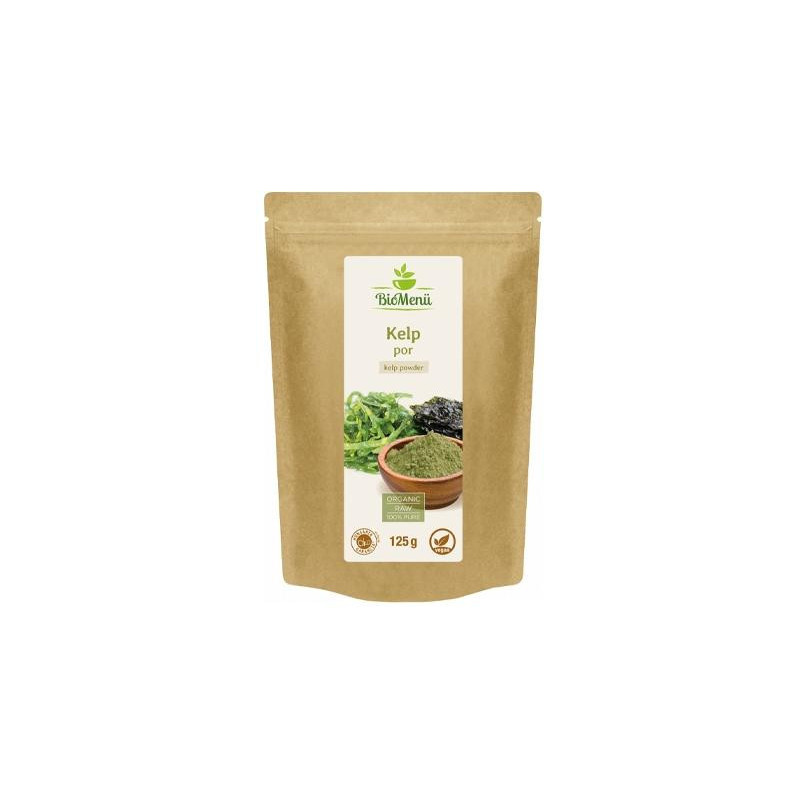 BIOMENÜ PULBERE DE ALGE BIO KELP 125 G