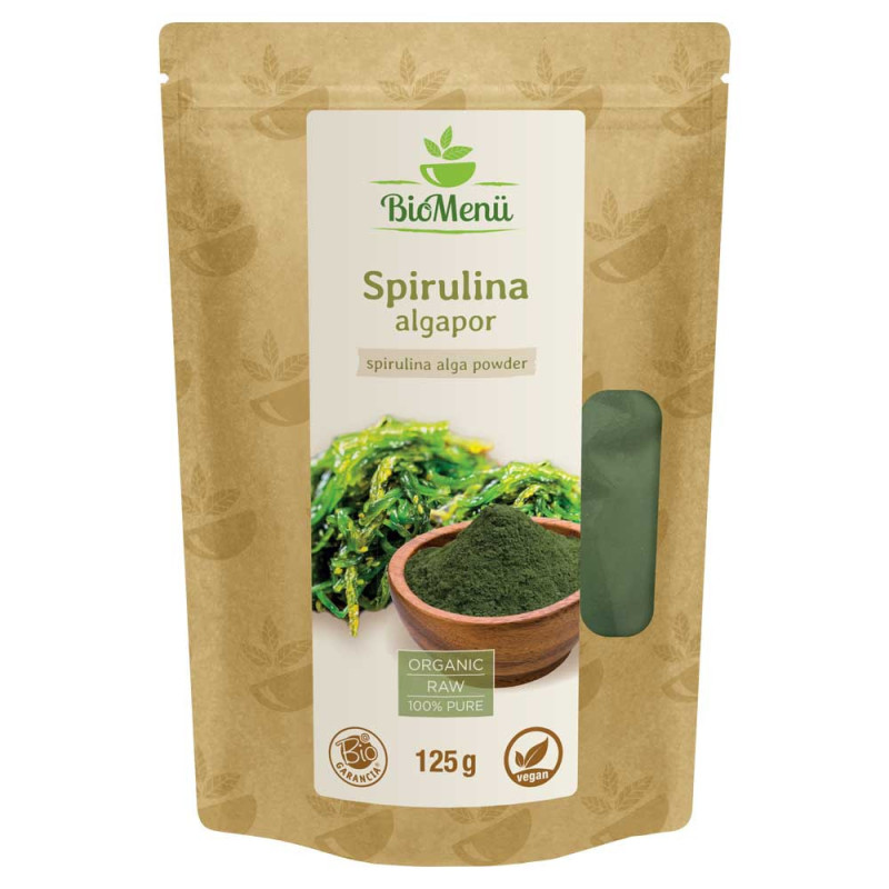 BIOMENÜ PULBERE DE ALGE SPIRULINA 125 G