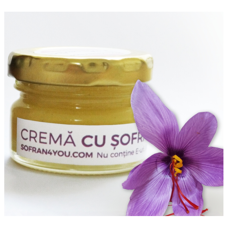 Crema regeneratoare cu sofran - ten uscat normal 15 gr