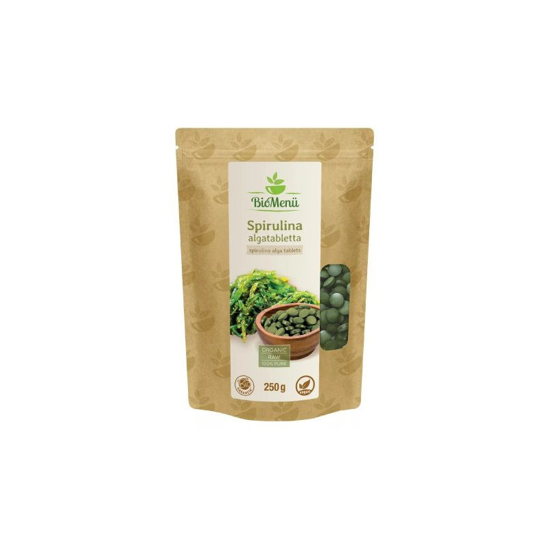 BIO MENÜ Bio Spirulina tabletta 125 gr