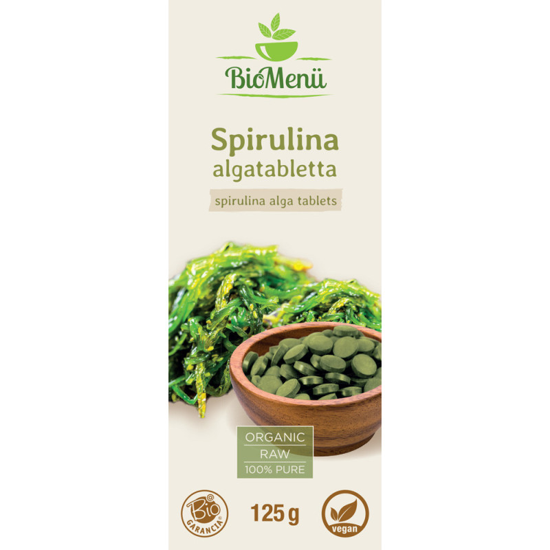 BIO MENU Bio Spirulina tablete 125 gr