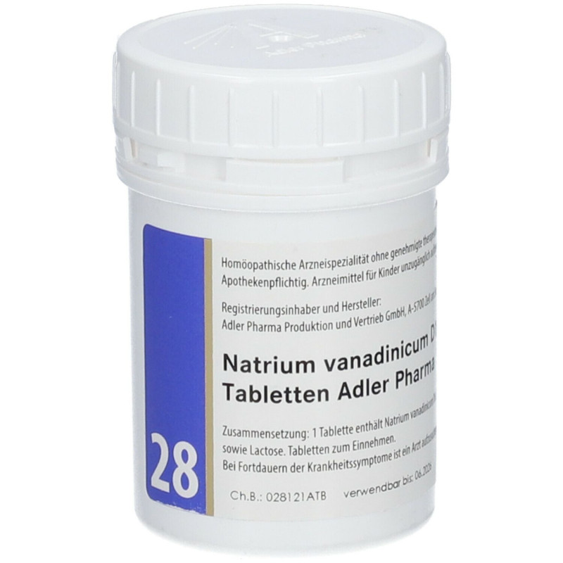 400 CPR - NR.28 Natrium Vanadinicum D12