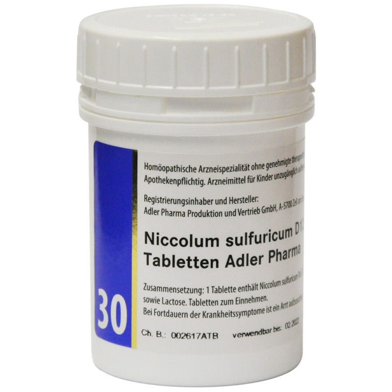 400 CPR - NR.30 Niccolum Sulfuricum D12