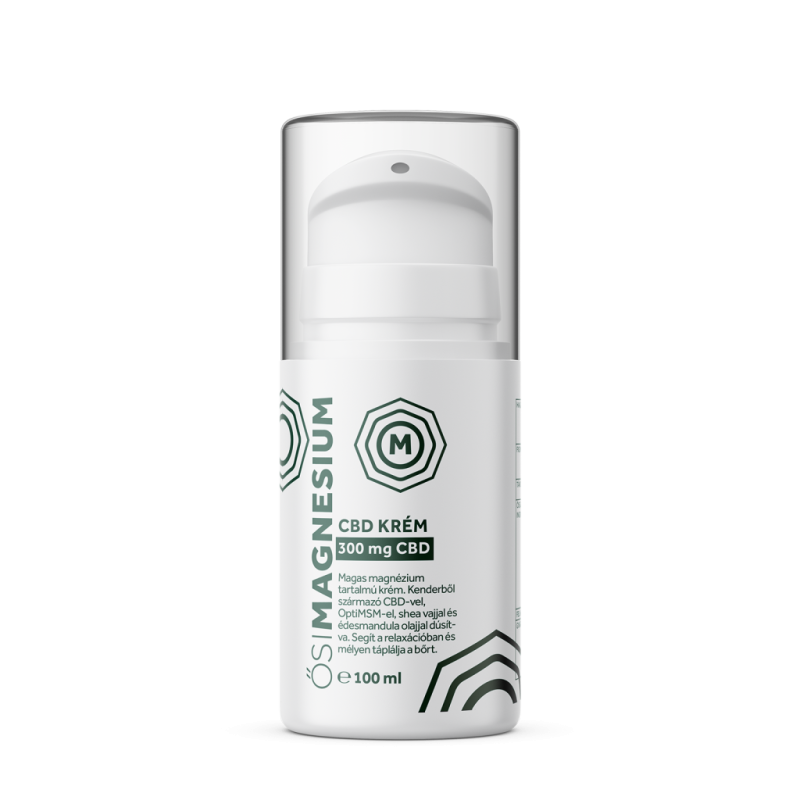 OSIMAGNESIUM - CREMĂ CBD CU MAGNEZIU STRĂVECHI (300MG CBD) - 100 ml